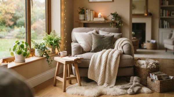 Les accessoires essentiels pour un coin cocooning